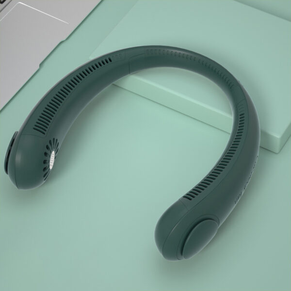 Leafless Neck Fan for Golfers | USB Rechargeable, Silent & Hands-Free for On-the-Go Comfort - Image 3
