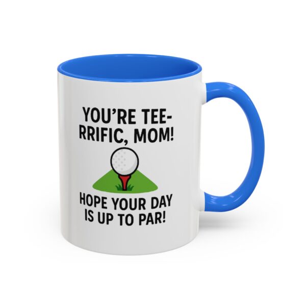 Mother's Day Golf Mug | "Tee-Rrific Gifts for Mom" - Image 3