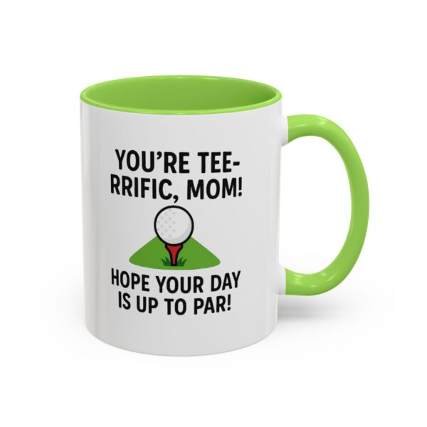 Mother's Day Golf Mug | "Tee-Rrific Gifts for Mom" - Image 9
